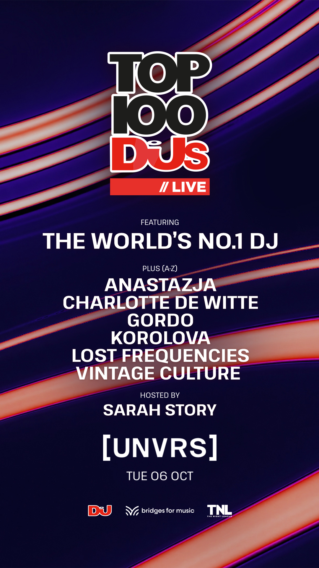 Top 100 DJs LIVE at UNVRS Ibiza